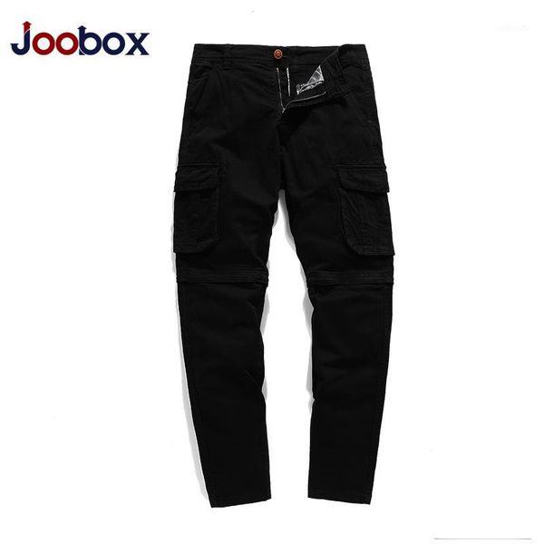 

tactical pants men multi-pocket washed overalls men loose cotton pants male cargo for trousers,size 29-381, Black