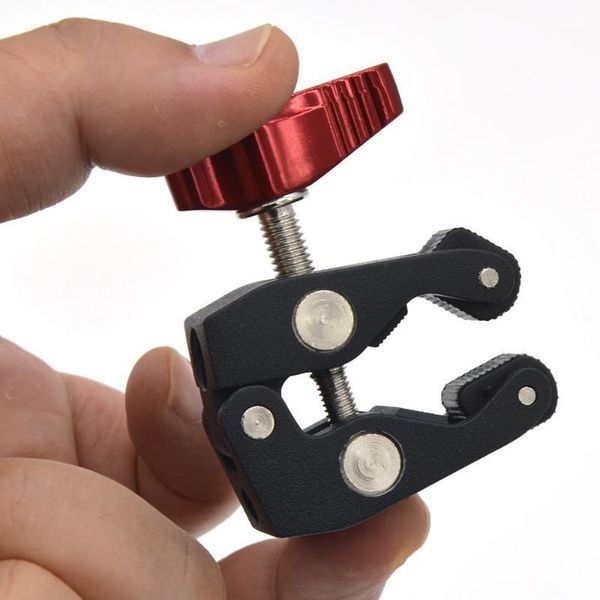 

ball head clamp ball mount clamp magic arm super w/ 1/4"-20 thread for gps phone monitor video light1