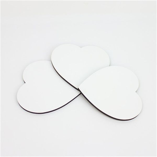 

mdf sublimation blanks cup pad custom wooden heart coaster insulation dining table mat environmental use protect children 2 1bdh1