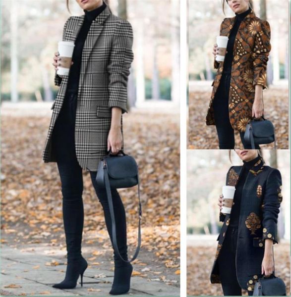 

winter coats and jackets women 2020 plus size long wool coat warm korean elegant vintage coat female cloak cape casual jacket1, Black