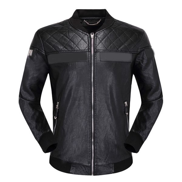 

2020 winter men leather fur coat jacket slim faux leather motorcycle pu faur jacket long-sleeve winter outerwear coats, Black;brown