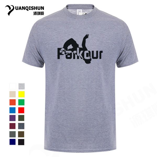 

parkour 2018 summer fashion tshirt casual 16 colors print comfortable male boy tees hooded sweatshirt hoodie men t shirt