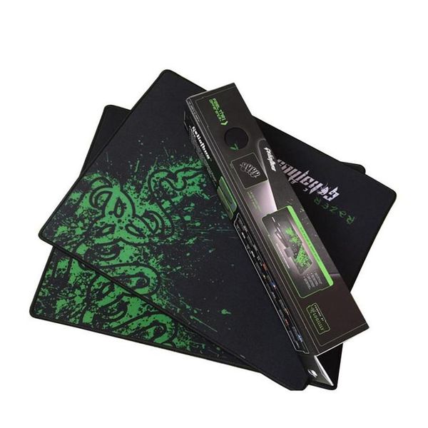

razer mouse mat 320x240x4mm locking edge gaming mouse pad gamer game anime mousepad mat speed versio bbycmh yhshop2010