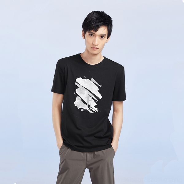 

fq5bz случайные короткие t-рубашки мужской тонких шеи примерки экипажа корейской мода футболка 2020 мужских рукав 2e291 htssg, Blue