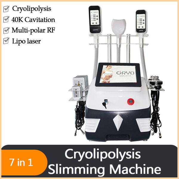 

cryo machine e fat cryolipolysis rf cavitation lipo laser 40k vacuum liposuction cryo cool body sculpting body slimming machine
