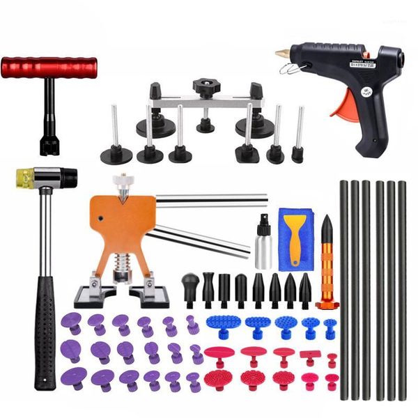 

pdr tools car body dent repair tool car dent remove toolskit with suction cups glue gun for vehicle1
