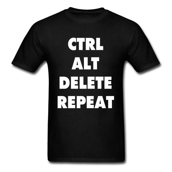 

custom teeshirt control alt delete repeat company tshirt for summer fall round neck all short sleeve hooded sweatshirt hoodie men t shirt