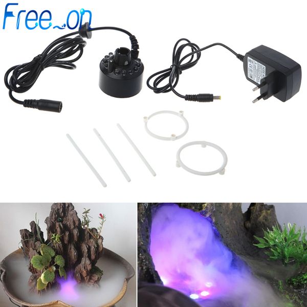 

12led 20mm metal super ultrasonic mist creator fogger nebulizer water fountain 1012