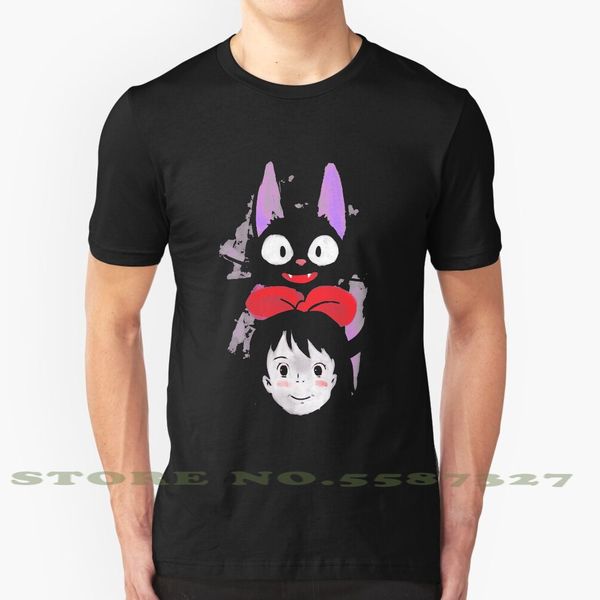 

delivery companion fashion vintage jiji kikis delivery service studio ghibli ghibli kiki hayao miyazaki hooded sweatshirt hoodie men t shirt