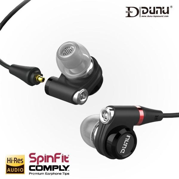 

dunu dn-2002 dn2002 2ba+2dynamic hybrid in-ear earphone 4 driver iem with mmcx detachable cable1