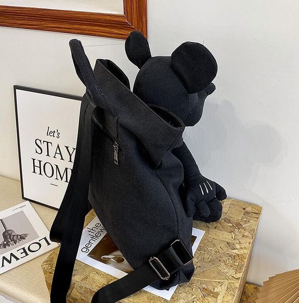 

wholesale ladies leather backpacks outdoor large-capacity leisure canvas backpack sweet and lovely cartoon fashion handbag personalized prin