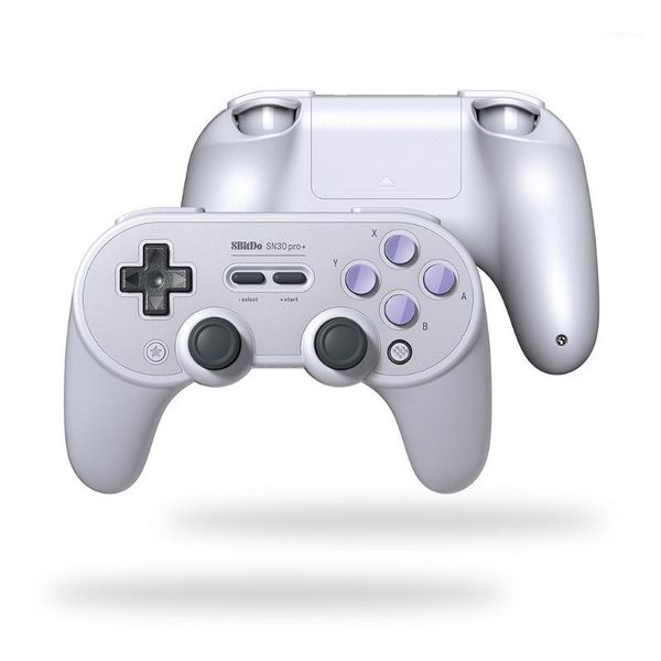 

8bitdo sn30 pro+ bt gamepad sn edition cordless controller for switch 6 axis motion sensor for windows os gamepads1