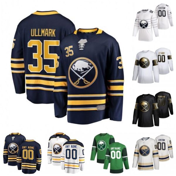 

custom buffalo sabres kyle okposo lawrence pilut linus ullmark matt hunwick rasmus ristolainen sam reinhart 2020 hockey jersey stitched, Black;red