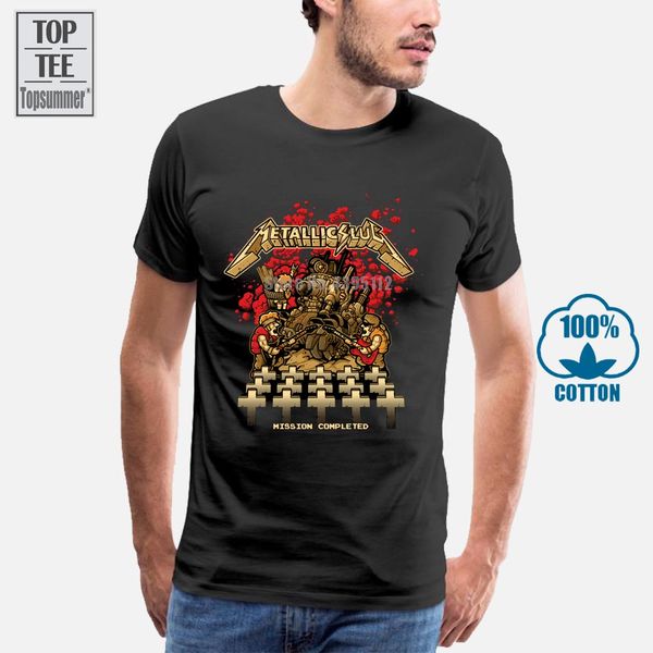 

sport 100% cotton o neck custom printed tshirt men t shirt metallic slug metal slug women t shirt