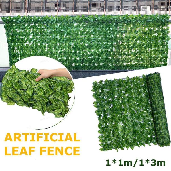 

decorative flowers & wreaths 100x300cm artificial plants of vine false ivy hanging garland for the wedding party home bar garden wall decora