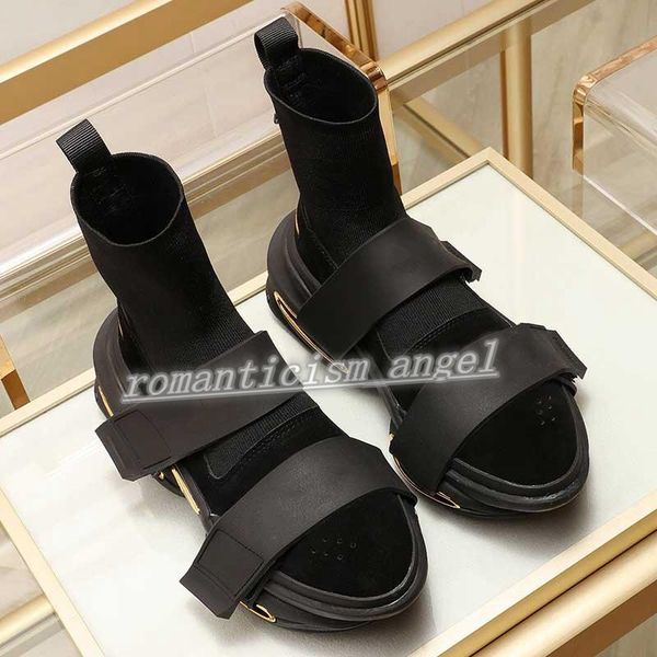 

new winter socks shoes luxe fashion star casual shoes men and women personality shoes double soles non-slip design with shoe box, Black;red
