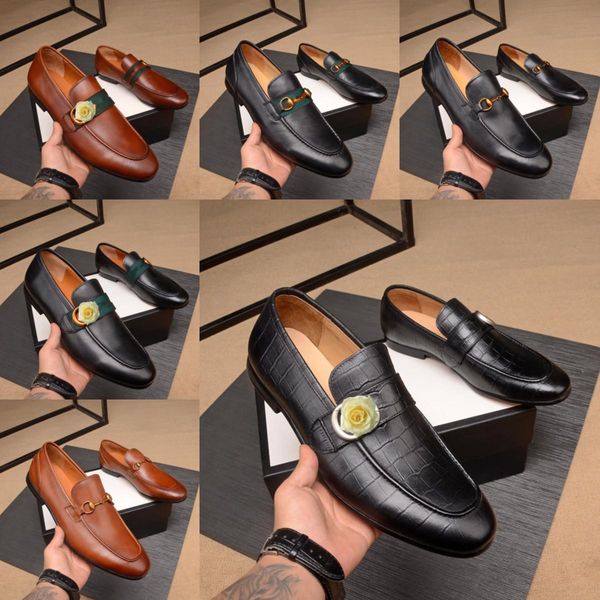 

mix fashion brand men's loafers shoes luxury men dress leather shoes wedding office black brown slip on tassel loafer men casual shoes
