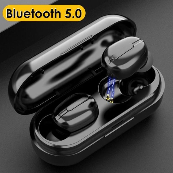 

l13 tws bluetooth 5.0 wireless hifi music earphones waterproof sports earbuds large-capacity charging box low power consumption