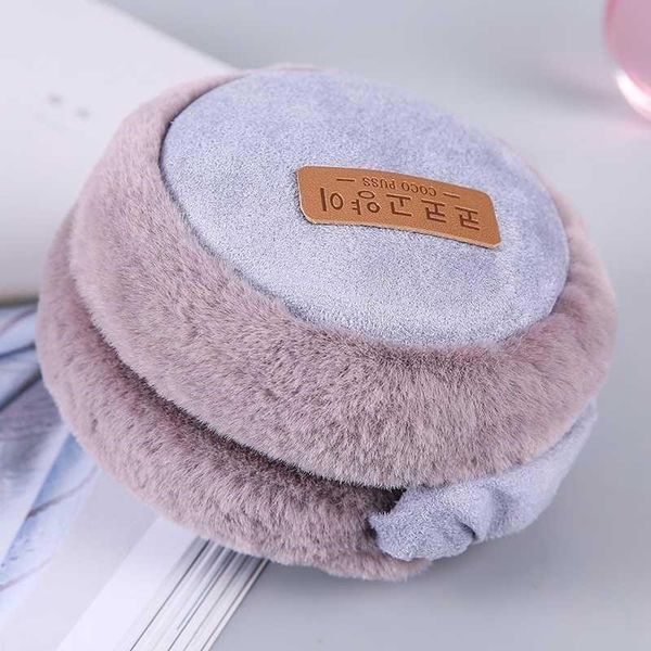 

plush bag hamburger universal ear protection warm earmuff men's and women's bags winter new