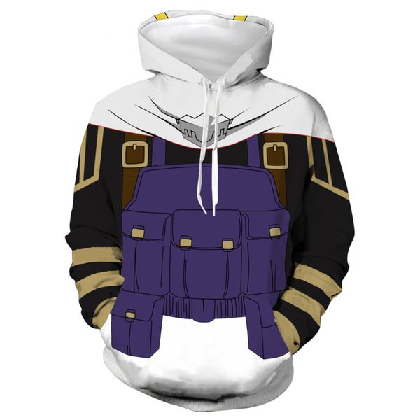 

academy 2020 hero new 3d animation printing men's sports hoodie sweater, Gray