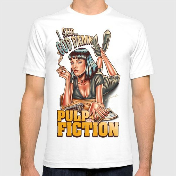 

pulp fiction new fashion men's t-shirts novelty funny t shirts man clothing tees camiseta sport hooded sweatshirt hoodie