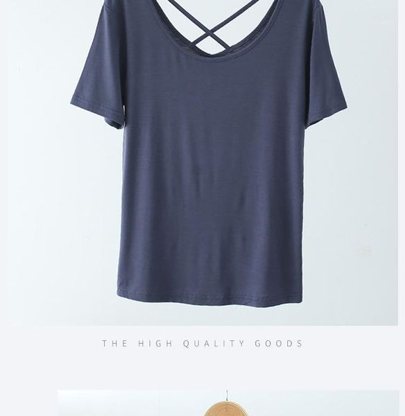 

2020 summer women t shirts ruffles short sleeve v-neck wrap shirts1, White