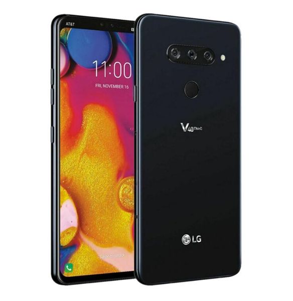 

original lg v40 thinq octa core 6gb/64gb 6.4" 5 cameras fingerprint refurbished unlocked phones