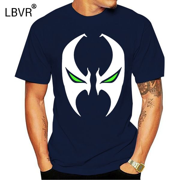 

spawn маска супергероя тодд макфарлейн комика подарок от нас мужчин версия для печати хлопка с коротким рукавом балахон дизайнеров футболки