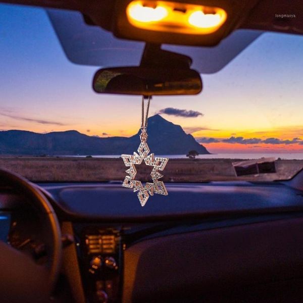 

snowflake ornament multifunctional brilliant pendant decoration1