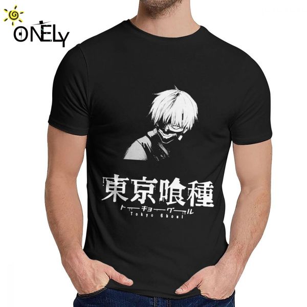 

sport summer man t shirt kaneki tokyo ghoul good cotton harajuku crewneck harajuku streetwear la camiseta