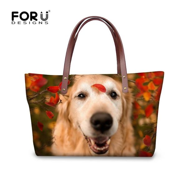 

forudesigns fashion handbags women bags designer tote beagle printed handbags women famous brands dog messenger bag bolsa female