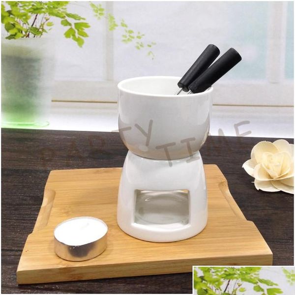 

cheese mini chocolate fondue set, hightea serving fondue pot, mi jllxts mx_home