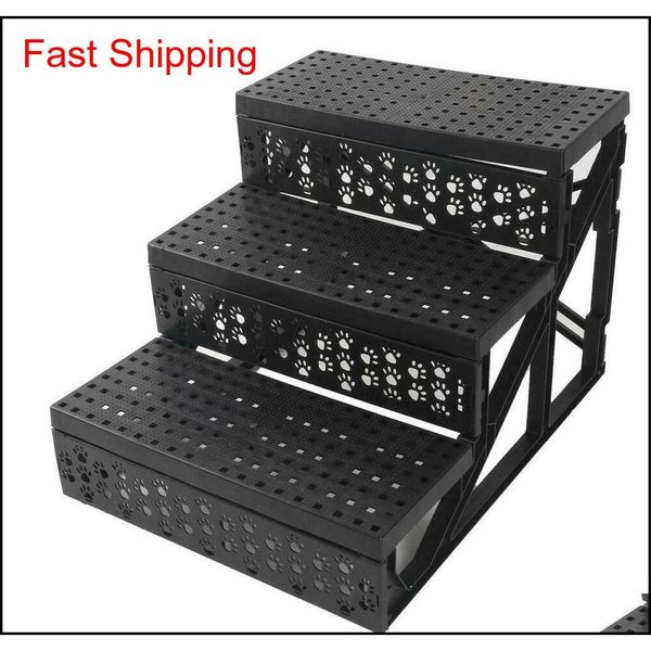 

plastic 3 steps pet stairs cat step ladder dog climb qylfze yh_pack