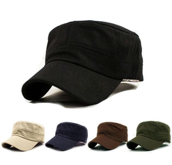 

plain gift cotton adjustable style hat classic adjustable cap cadet army vintage cotton drop cap ship hat bbyjy mj_fashion, Blue;gray