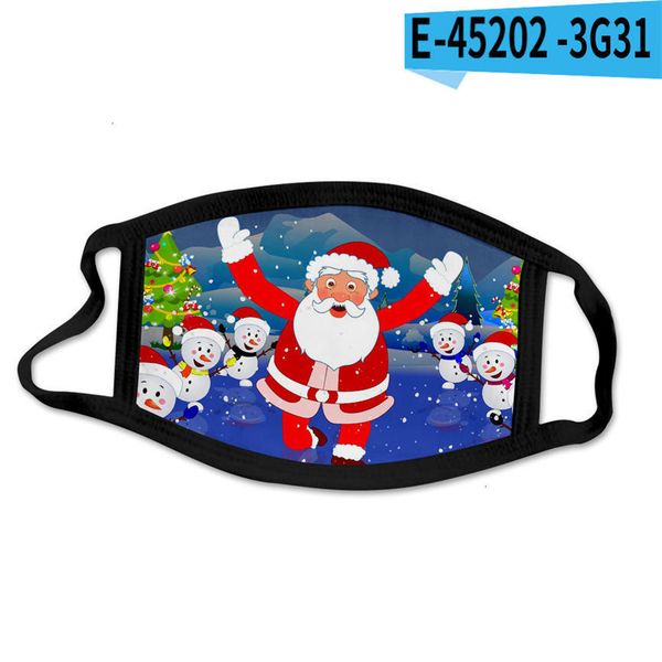 

factory price designer fahion face masks christmas snowflake animal oil painting 3d facemask dustproof printing po