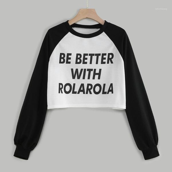 

noenname_null women's clothing women's sweatshirt casual letter splicing oversized hoodies full solid hoodies jumper blouse 1, Black