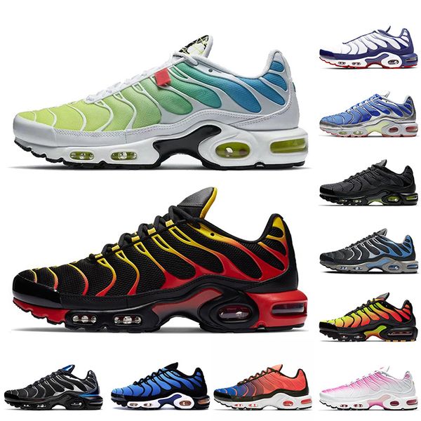 

2020 tn plus worldwid gradient black red mens running shoes big size 12 sneakers plus tn women jogging trainers sneakers sports shoes