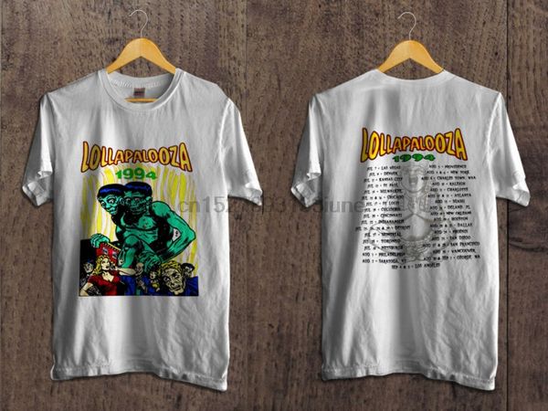 

1994 lollapalooza tour dates t shirt usa size s to 3xl sport hooded sweatshirt hoodie