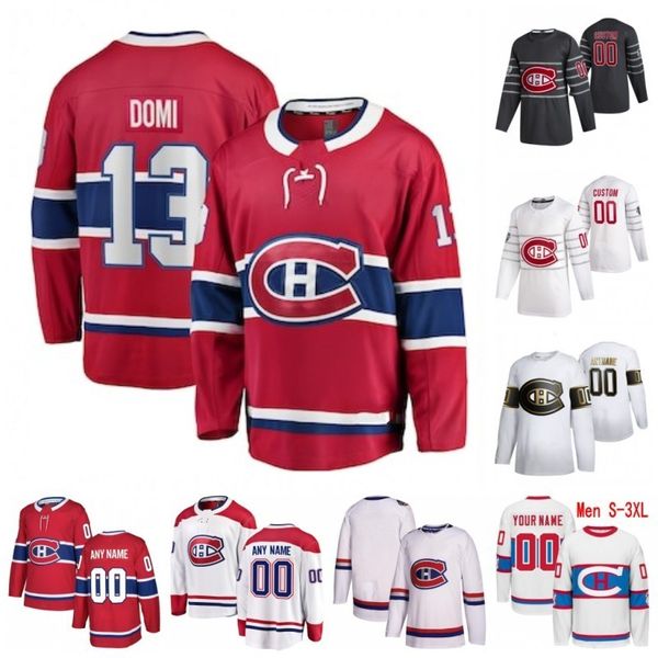 

custom montreal canadiens carey price max domi shea weber chris chelios jesperi kotkaniemi jonathan drouin 2020 hockey jersey stitched, Black;red