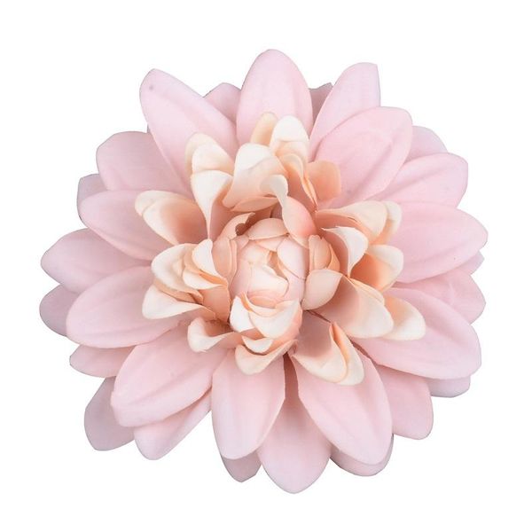 

10pcs 10cm dali chrysanthemum artificial silk flower head for home wedding party decoration wreath scrapbooking fake flowers wmtben
