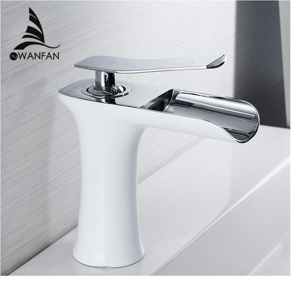 

basin faucets waterfall bathroom faucet single handle basin mixer tap bath antique faucet brass sink water crane sil wmtyji