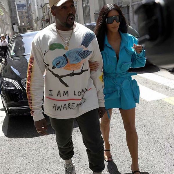 

joggers pants hip hop women mens joggers sweatpants urban streetwear sweat pants men kardashian loose casual trousers m-2xl, Black