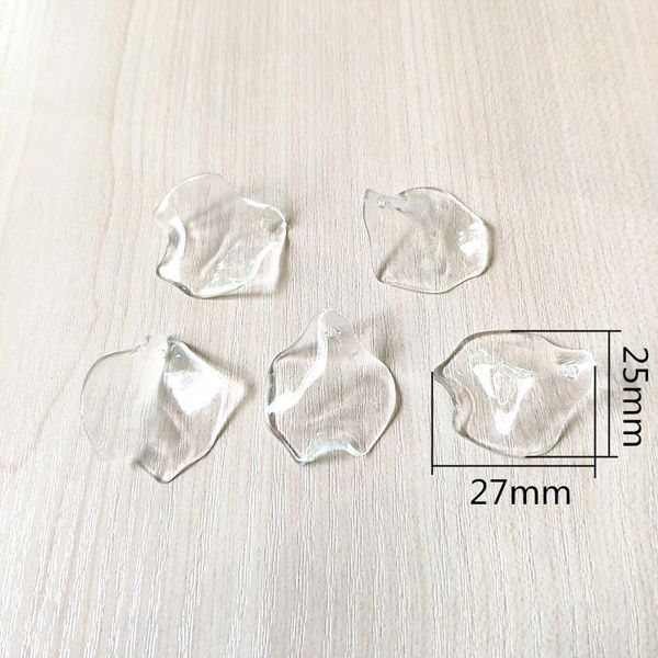 

new arrival 27x25mm 630pcs clear acrylic leaves shape beads for necklace,earrings parts,hand made jewelry diy 200930, Black