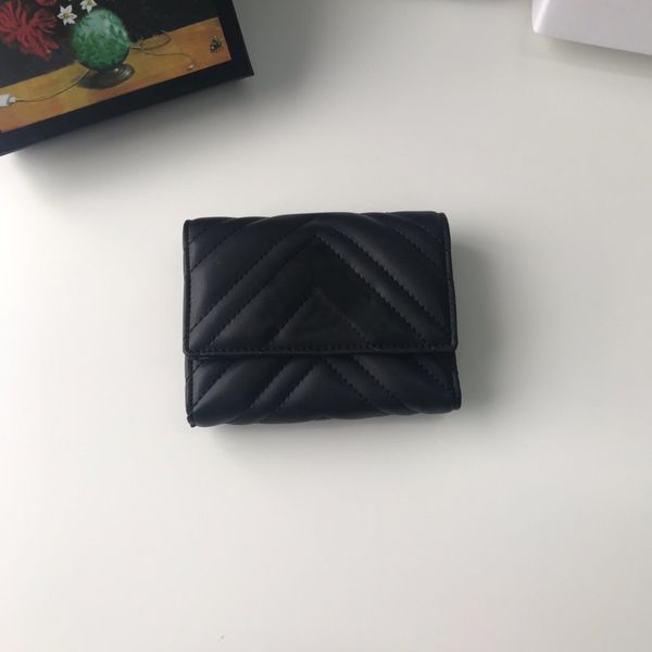 

2021 new g logo soho female designer wallet men and women folding wallet card holder passport holder female long wall292t, Red;black