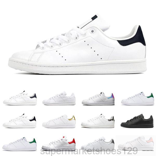 

fashion original platform smith men women casual shoes green black white blue red pink silver mens stan fashion leather shoe flats j5pe