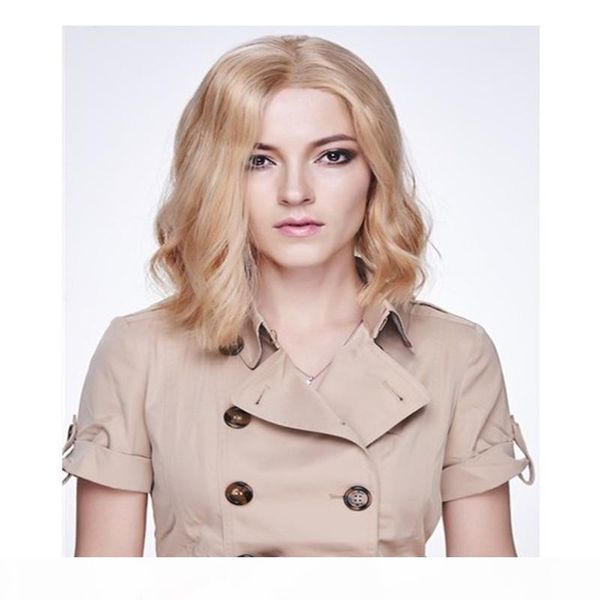 

full lace wigs luxurious silk base full lace wigs for white women straight brazilian remy human hair blond #613 with transparent lace wigs, Black;brown