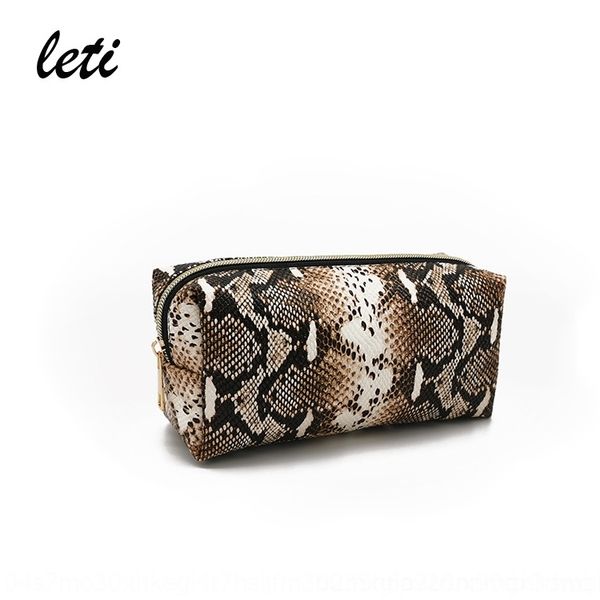 

wskpd 2019 bag serpentine makeup storage bagcosmetic cosmetic bagportable travel storage bag popular large capacity python serpentine makeup