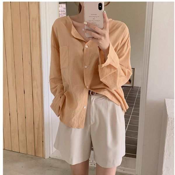 

women's blouses & shirts spring vintage print shirt female oversize women long sleeve girls blouse summer plus size femme blusas, White
