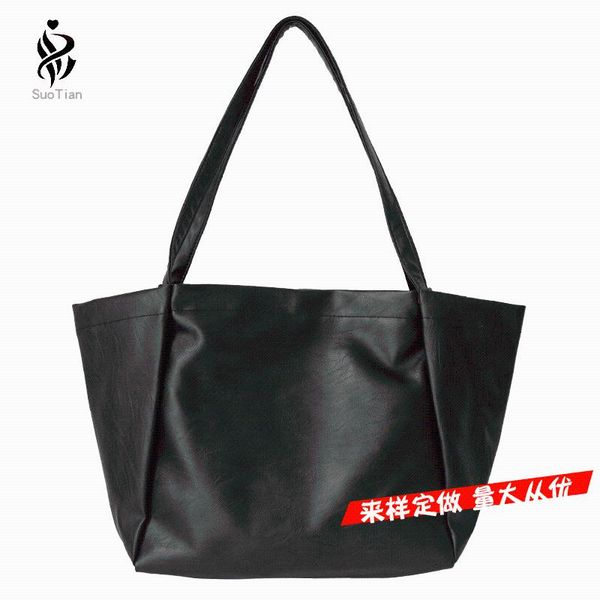 

осень и зимняя сумка на плечо женская черная сумка