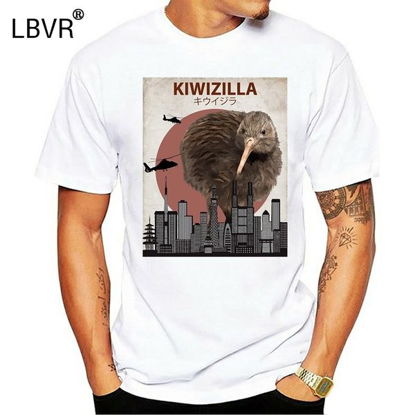 

2019 горячие продажи мода 100% хлопок kiwizilla смешной киви t-shirt новая зеландия bird lovers gift tee рубашки спорта с капюшоном толстовк